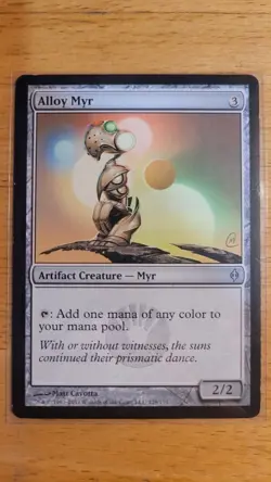 Magic the Gathering, New Phyrexia: Alloy Myr - Image 1