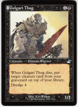 Golgari Thug (Retro Frame) U Ravnica Remastered 325 LP - Image 1