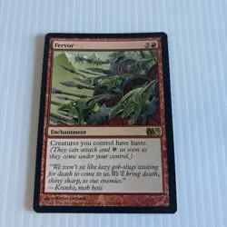 MTG / Fervor / M13 / #129 / Regular / Rare / LP - Image 1