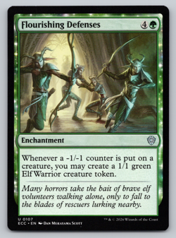 Flourishing Defenses - Commander: Lorwyn Eclipsed MTG - BC - Image 1