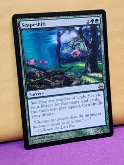 1x Scapeshift, MP (see photos), Morningtide (MOR), Magic: the Gathering, MtG - Image 3