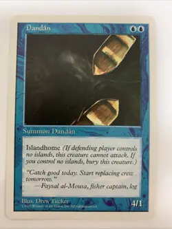 MTG NM Dandan 5th Fifth Edition Free Shipping In The US With Tracking - Image 1