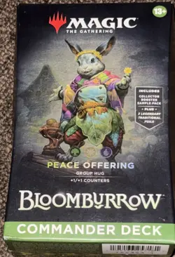 Magic The Gathering Bloomburrow Peace Offering Commander Deck ~ Sealed - Image 1