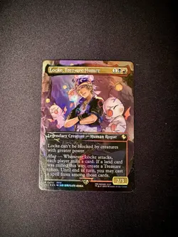 Locke, Treasure Hunter (Borderless) (Chocobo Track Foil) (FIC0475) Final Fantasy - Image 3