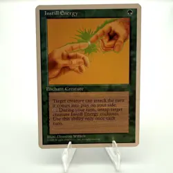 Magic The Gathering Instill Energy Fourth Edition Regular NM - Image 1