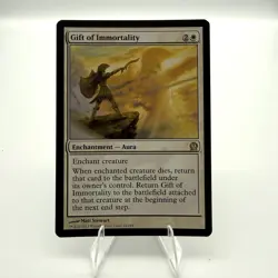 Magic The Gathering Gift of Immortality Theros Regular NM - Image 1