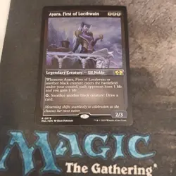 Ayara, First of Locthwain (Foil Etched) March of the Machine: Multiverse Legends - Image 1