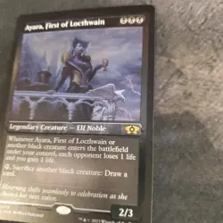 Ayara, First of Locthwain (Foil Etched) March of the Machine: Multiverse Legends - Image 3