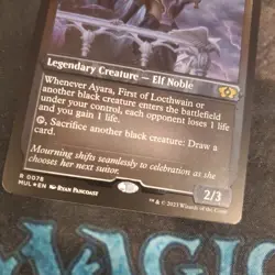 Ayara, First of Locthwain (Foil Etched) March of the Machine: Multiverse Legends - Image 5