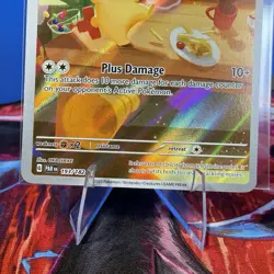 2023 Pokemon TCG Plusle 193/182 Paradox Rift Illustration Rare - Image 3