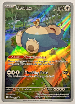 Pokemon Snorlax 051 Sv: Scarlet & Violet Promo Cards NM - Image 1