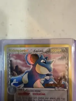 Pokemon Nidoqueen 7/101 Dragon Frontiers Delta Species Reverse Holo Rare 2006 - Image 2