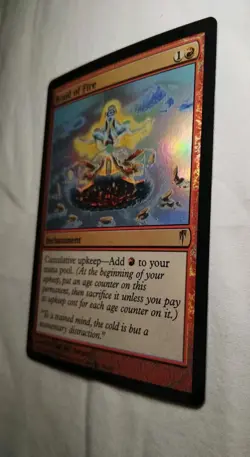 MTG FOIL Braid of Fire Coldsnap Magic the Gathering Magic TCG NM/M - Image 3