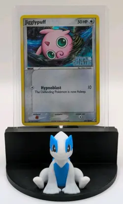 2006 Pokemon TCG Crystal Guardians Jigglypuff Stamped 53/100 Reverse Holo NM - Image 2