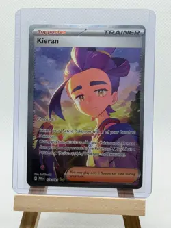 Pokemon Kieran Trainer Special Illustration 174/131 Prismatic Evolutions Holo - Image 1
