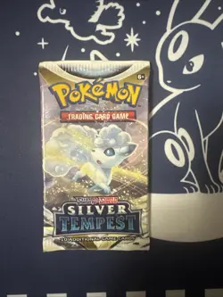 Pokemon TCG Silver Tempest Factory Sealed Booster Pack - Image 1