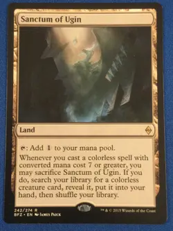 Sanctum of Ugin Battle for Zendikar - LP - Image 1