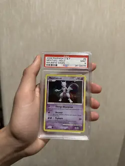 Mewtwo Holo 9/100 Diamond & Pearl Majestic Dawn PSA 9 ‼HOLO BLEED ERROR‼ - Image 2