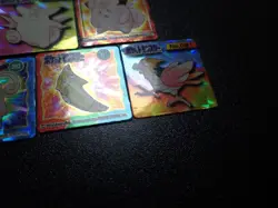 Pokemon GB Pocket Mini Card Prism Holo x7 Omastar Clefairy etc #6280 - Image 4