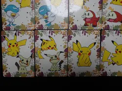 Pokemon Pronto Promo Thank you Card Complete x21 Charizard Pikachu Eevee #5975 - Image 3