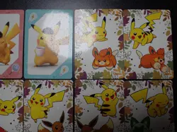 Pokemon Pronto Promo Thank you Card Complete x21 Charizard Pikachu Eevee #5975 - Image 5
