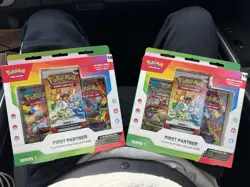 LOT OF 2 - Pokemon First Partner Illustration Collection Series 1 Boxes, Sealed - Image 1