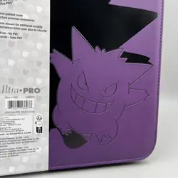 Ultra Pro Elite Series Gengar Zipper 9-Pocket Binder Pokemon TCG - BRAND NEW - Image 3
