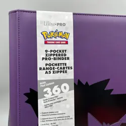 Ultra Pro Elite Series Gengar Zipper 9-Pocket Binder Pokemon TCG - BRAND NEW - Image 4