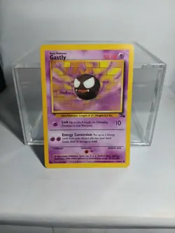 Pokemon TCG Gastly Fossil 33/62 Regular Unlimited Uncommon WoTC Vintage NM - Image 1