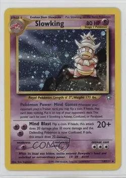 Slowking Holo Pokemon Neo Genesis #14 2000 - Image 1