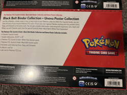 Pokemon 1 Black Bolt 1 White Flare Poster + Binder Collection Sams Club Lot of 2 - Image 3