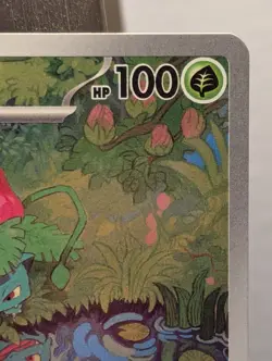 Pokemon Ivysaur Illustration Rare Full Art Holo 167/165 Scarlet & Violet 151 - Image 4