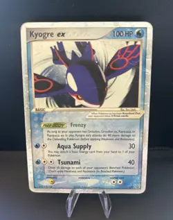 Kyogre EX 037 Holo Pokemon TCG Nintendo Black Star Promo 2006 - Image 1
