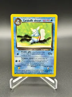 Pokemon TCG Dark Wartortle FRENCH Team Rocket 46/82 Uncommon Near Mint RARE - Image 1