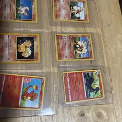 Vintage Pokemon Lot Of 8 Fire Type Base Set Plus More - Image 3
