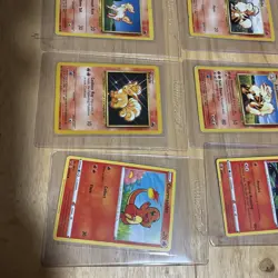 Vintage Pokemon Lot Of 8 Fire Type Base Set Plus More - Image 4