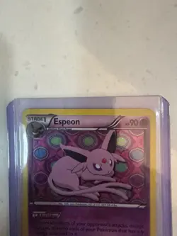 Pokemon Espeon BW92 BW Promo Black Star Holo Stage 1 HP 90 Psy Report - Image 2