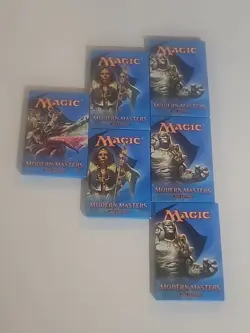 6 New Modern Masters 2015 Booster Pack Magic: The Gathering MTG Sealed - Image 1