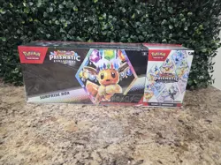Pokemon TCG Prismatic Evolutions Surprise Box Booster Promo Eevee & Evolutions - Image 1