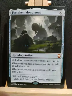 Forsaken Monument - Modern Horizons 3 Commander - Mythic - NM (See pics) MTG - Image 1