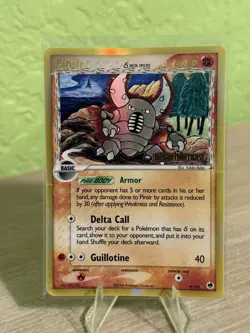 Pinsir Delta Species 9/101 Reverse Holo Rare Ex Dragon Frontiers Pokemon 550 - Image 1