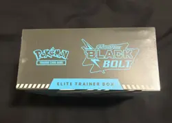 Pokemon TCG Scarlet & Violet Black Bolt ETB Elite Trainer Box - NEW Sealed - Image 2
