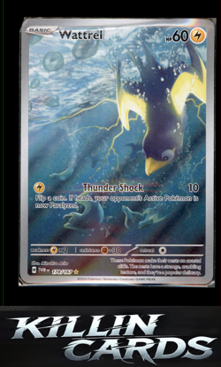 Wattrel - 178/167 178/167 Pokemon Illustration Rare SV06: Twilight Masquerade Ca - Image 1