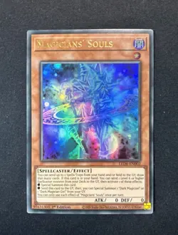 Yugioh Magician’s Souls LED6-EN002 1st Edition Ultra Rare - Image 1