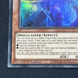 Yugioh Magician’s Souls LED6-EN002 1st Edition Ultra Rare - Image 5