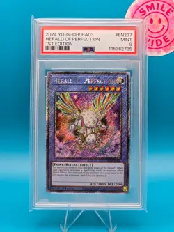 PSA 9 - 2024 Yu-Gi-Oh! RA03, Herald of Perfection, 1st Edition - Image 1
