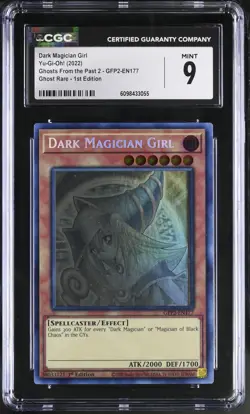 Dark Magician Girl GFP2-EN177 1st Edition Yu-gi-oh! CGC 9 Mint *055 - Image 1