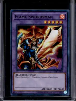 2023 Yu-Gi-Oh! Blue-Eyes White Dragon 25th Flame Swordsman #LOB-EN003 - Image 1