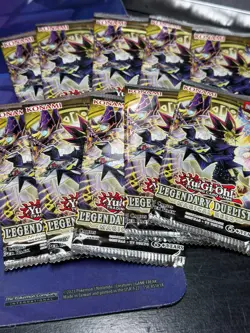 Yugioh! SEALED 10x LOT Legendary Duelists Magical Hero 1st Edition Booster Pack - Image 1