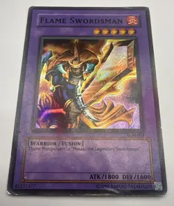 Flame Swordsman LOB-003 The Legend of Blue Eyes White Dragon Unlimited - Image 1